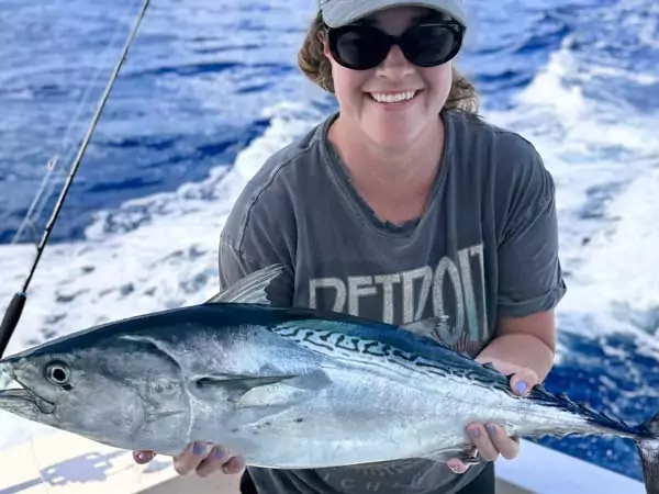 fishing report cancun- isla Mujeres Kianah deep sea fishing