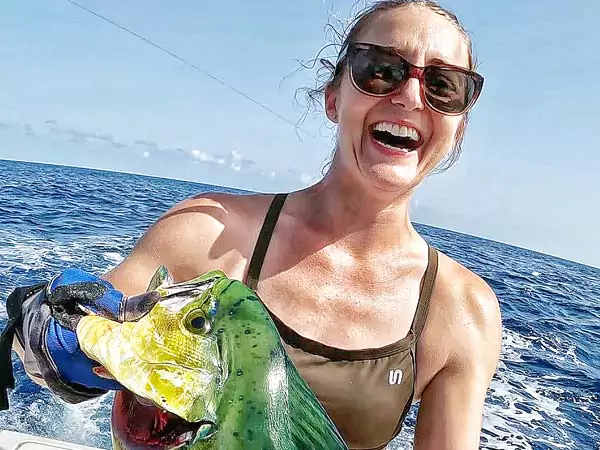 fishing report cancun- isla Mujeres Kianah deep sea fishing