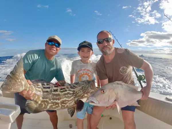 Grouper fishing charters <br>*Daily fishing reports cancun isla mujeres