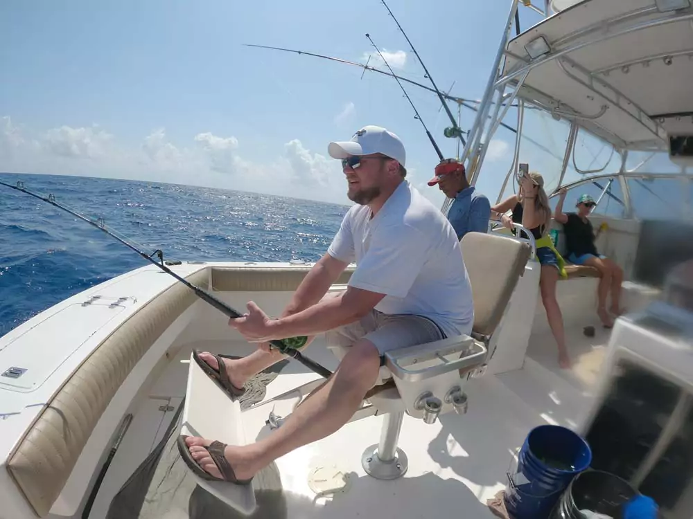 fishing report for sailfih onboard the showtime.