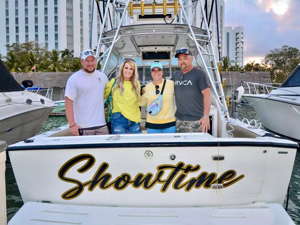 the Showtime - Cancun fishing report- deep sea sportfishing report isla Mujeres.